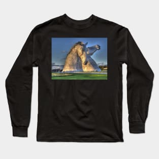 The Kelpies jigsaw puzzle Long Sleeve T-Shirt